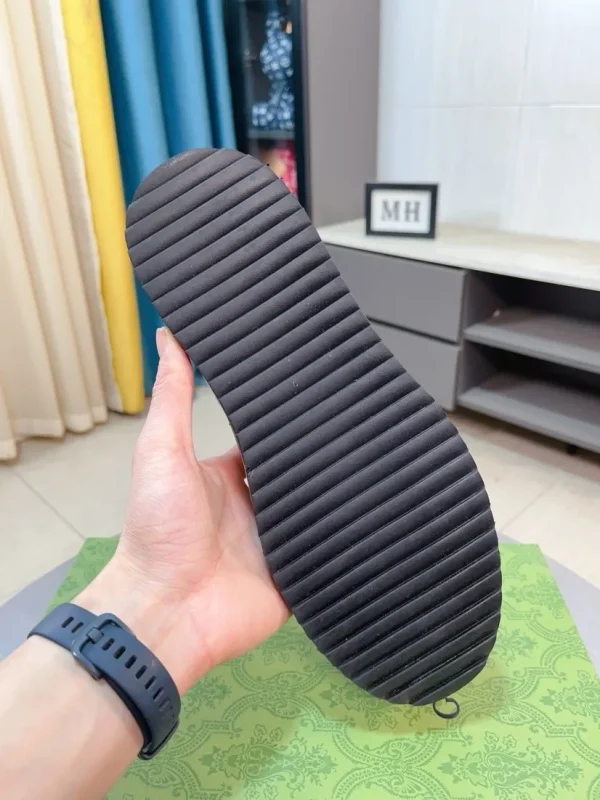 Gucci Men's Black Leather Sneaker - Italian Cowhide