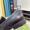 Gucci Men's Black Leather Loafer - Italian Cowhide