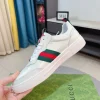gucci-mens-white-leather-sneaker-italian-cowhide-side-view-2 Gucci Men's White Leather Sneaker - Italian Cowhide