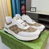 Gucci Re-Web Men's Beige Leather Sneaker