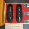 Louis Vuitton Beverly Hills Black Leather Sneaker