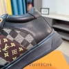 Louis Vuitton Beverly Hills Men's Black Leather Sneakers