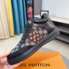 Louis Vuitton Beverly Hills Men's Black Leather Sneakers