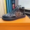 Louis Vuitton Beverly Hills Men's Black Leather Sneakers