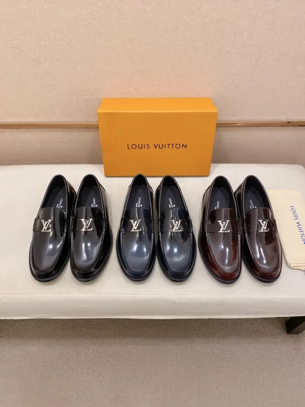 Louis Vuitton Major Loafer - Black Leather Elegance