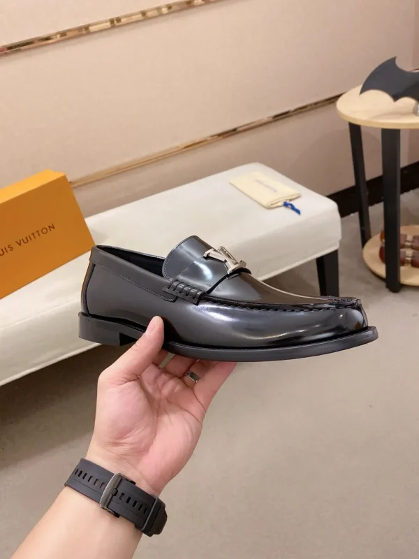 Louis Vuitton Major Loafer - Black Leather Elegance