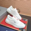Prada America's Cup Men's White Leather Sneaker