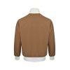 Adidas Adicolor Heritage Now Striped Track Collar Jacket- Brown