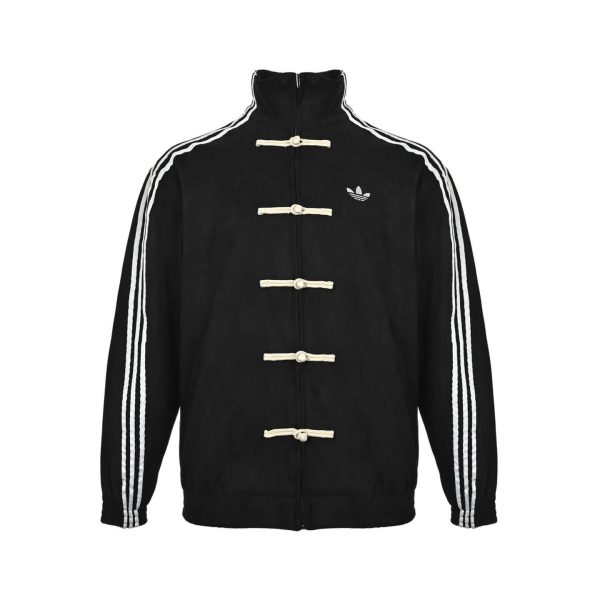 Adidas CTT Chinese Track Top 3.1 Suede Tang Suit Jacket- Black