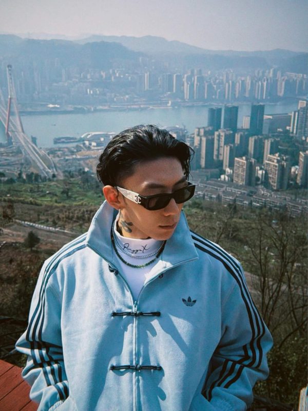 Adidas CTT Chinese Track Top 3.1 Suede Tang Suit Jacket- Blue