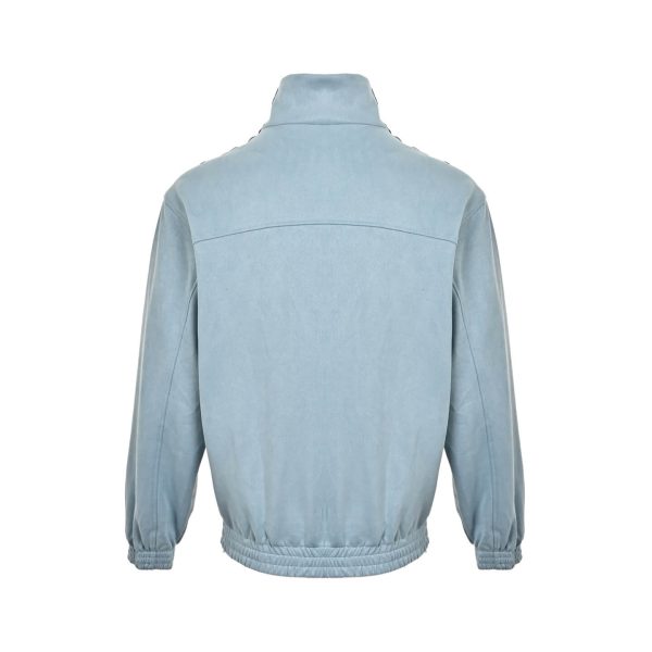 Adidas CTT Chinese Track Top 3.1 Suede Tang Suit Jacket- Blue