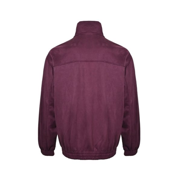 Adidas CTT Chinese Track Top 3.1 Suede Tang Suit Jacket- Maroon