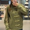 Adidas CTT Chinese Track Top 3.1 Suede Tang Suit Jacket- Olive Green.