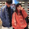 Adidas CTT Chinese Track Top 3.1 Suede Tang Suit Jacket- Red