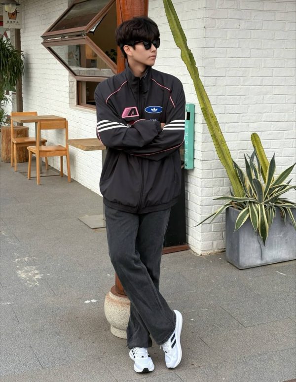 Adidas Originals Moto/Racing Jacket- Black