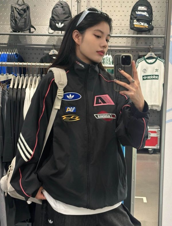 Adidas Originals Moto/Racing Jacket- Black