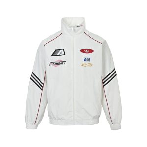 Adidas Originals Moto/Racing Jacket- White