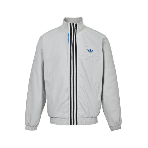 Adidas Rifta Sport Windbreaker Jacket- Light Grey