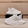 BOSS White chunky low-top sneakers