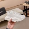 BOSS White chunky low-top sneakers