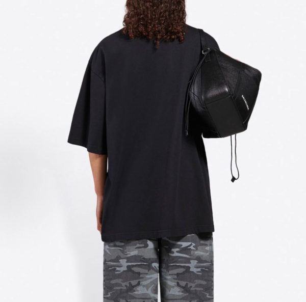 Balenciaga Athletes T-shirt- Black