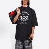 Balenciaga Athletes T-shirt- Black
