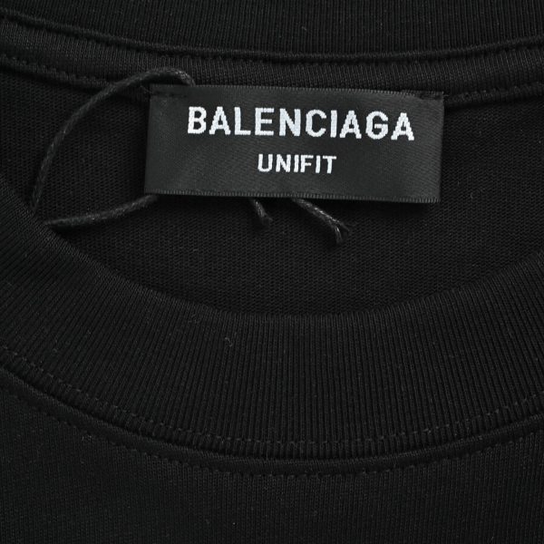 Balenciaga Athletes T-shirt- Black