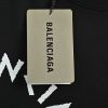 Balenciaga Athletes T-shirt- Black