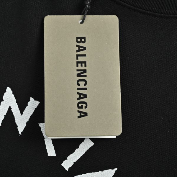 Balenciaga Athletes T-shirt- Black