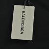 Balenciaga Black Logo-Print Cotton-Jersey T-Shirt- Black