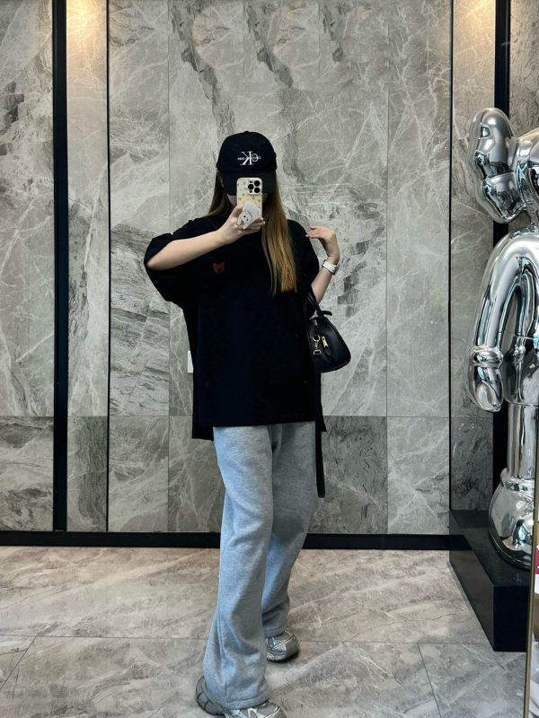 Balenciaga Laurel Classic Polo Shirt- Black