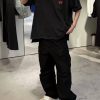 Balenciaga Laurel Classic Polo Shirt- Black