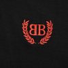 Balenciaga Laurel Classic Polo Shirt- Black