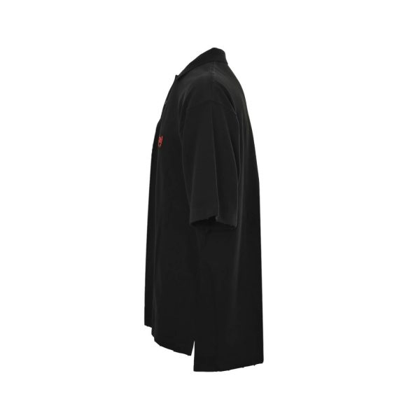 Balenciaga Laurel Classic Polo Shirt- Black