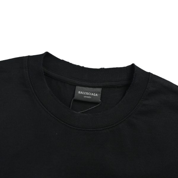 Balenciaga Masking Tape T-shirt- Black