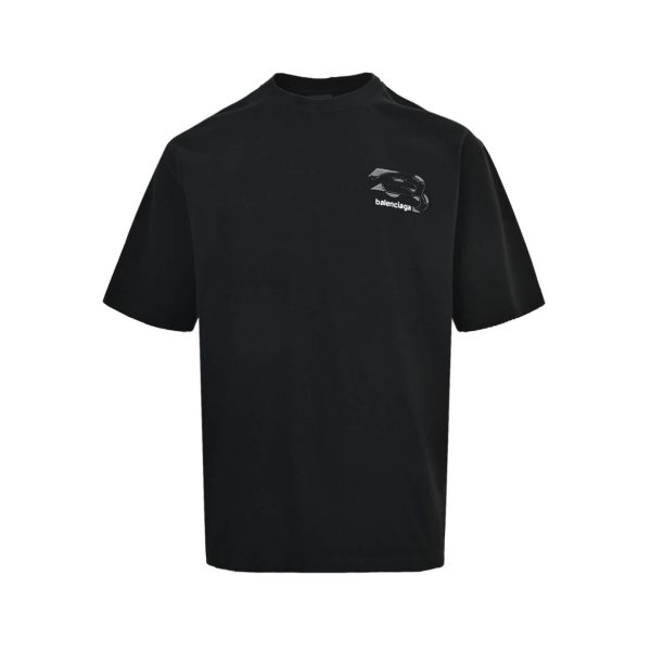 Balenciaga Masking Tape T-shirt- Black