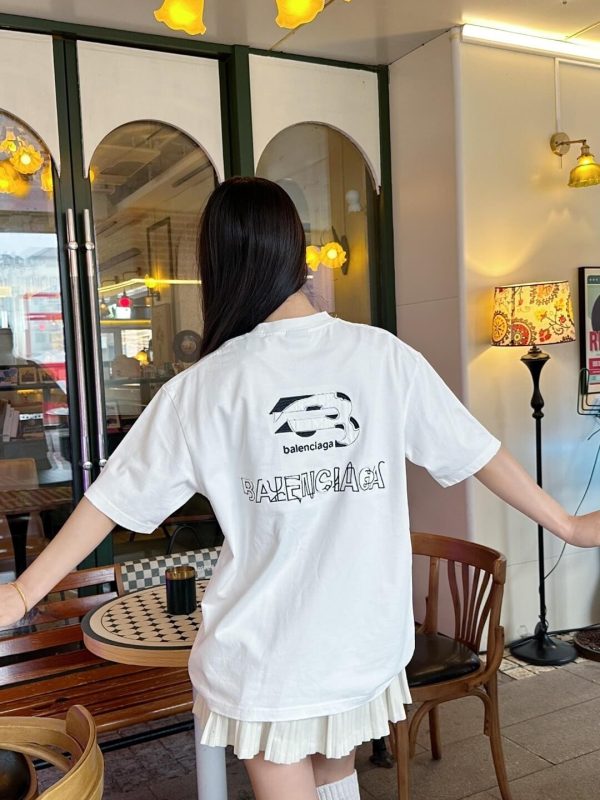 Balenciaga Masking Tape T-shirt- White