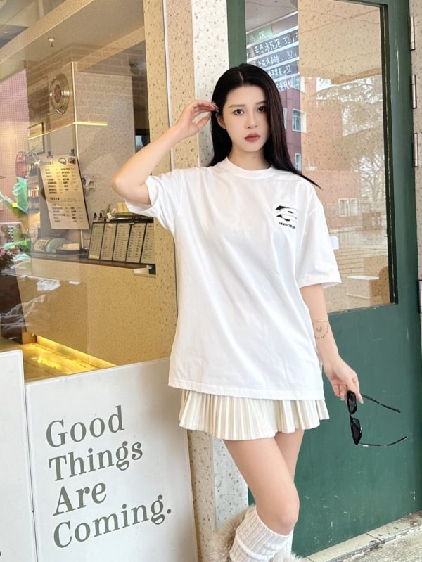 Balenciaga Masking Tape T-shirt- White