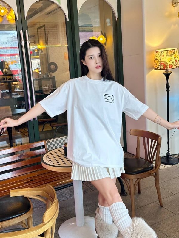 Balenciaga Masking Tape T-shirt- White