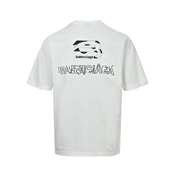 Balenciaga Masking Tape T-shirt- White