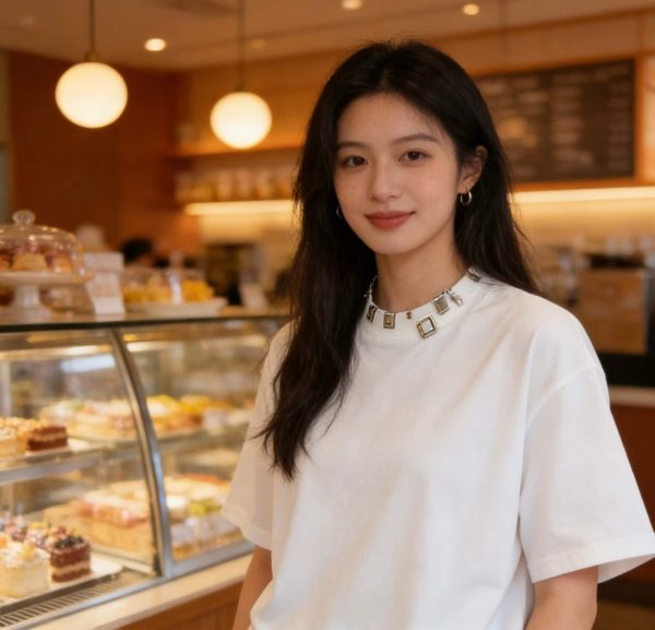 Balenciaga Pierced distressed-effect cotton T-shirt- White