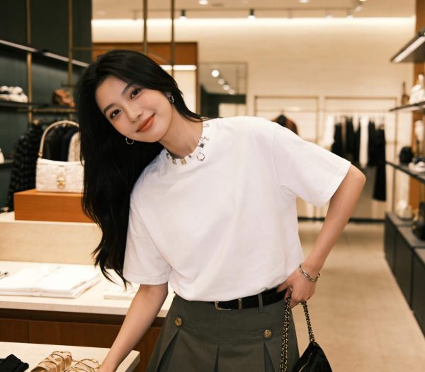 Balenciaga Pierced distressed-effect cotton T-shirt- White