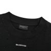 Balenciaga Rhinestone-Embellished T-shirt- Black