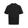 Balenciaga Rhinestone-Embellished T-shirt- Black