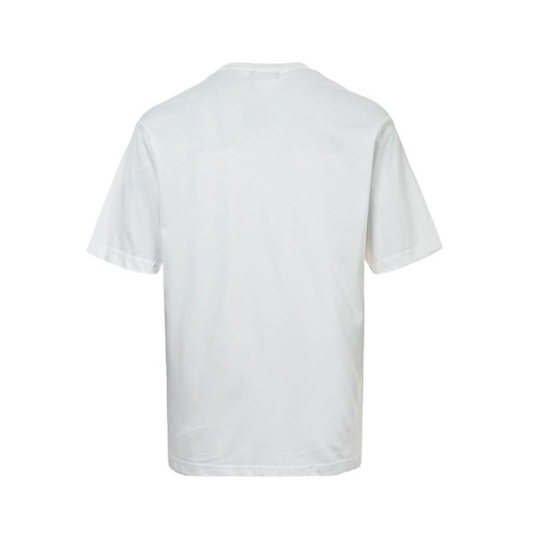 Balenciaga Slime Tee Print Short-Sleeve Shirt- White