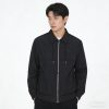 Burberry Lightweight Nylon Windbreaker Jacket- Black