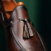 Chestnut-Hand-Burnished-Tassel-Loafer (13) Chestnut Hand-Burnished Tassel Loafer | The Heritage Wedding Edition