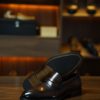 Chocolate Burnished Penny Loafer | The Artisanal Estate Edition