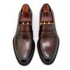 Chocolate Burnished Penny Loafer | The Artisanal Estate Edition