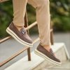Chocolate Nubuck Horsebit Loafer | The Garden Social Edition
